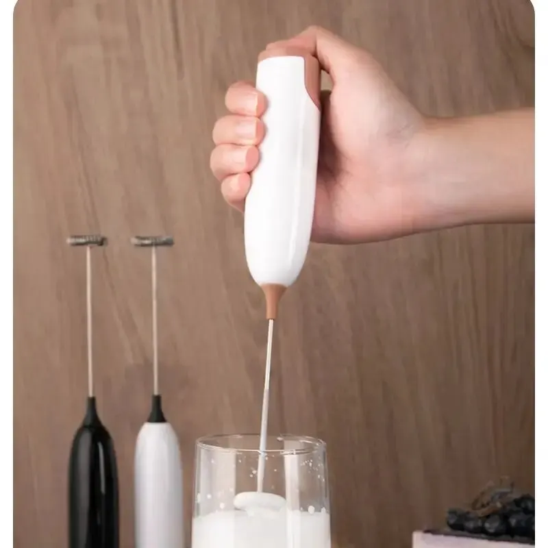 Milk Frother Electric Milk Frother 1501M Handheld Electric Milk Frother Automatic Rotary Whisk Cappuccino Coffee Cream Whisk Foam Mixer Kitchen Mixer