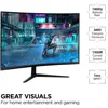 OMNI VX3218-PC-MHD 32 Inch Curved 1080p 1ms 165Hz Gaming Monitor with FreeSync Premium, Eye Care, HDMI and Display Port 3