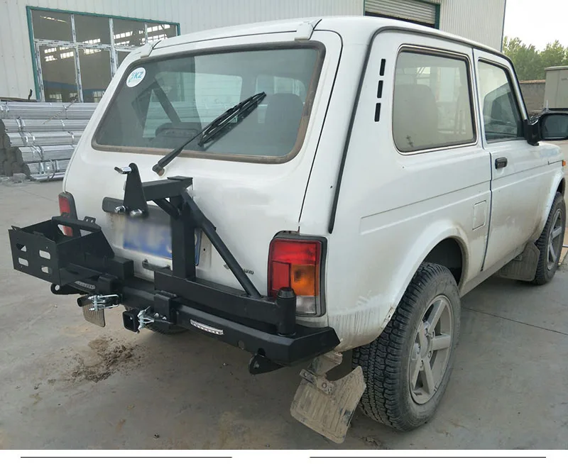 

Off-Road Vehicle Modified Rear Bumper Rear Wheel Bumper Spare Tire Support Bracket Suitable For LADA NIVA