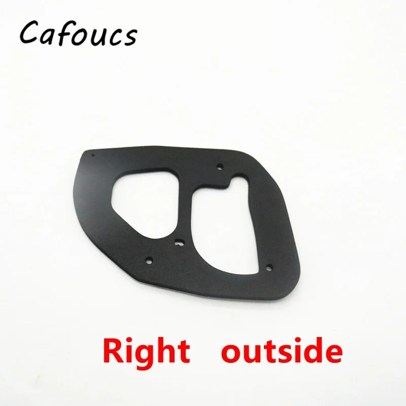 Cafoucs Outer Rear Bumper Headlight Tail Light  Lamp Sealing Seals For MAZDA 3 Sedan BK 2004 2005 2006 2007 2008