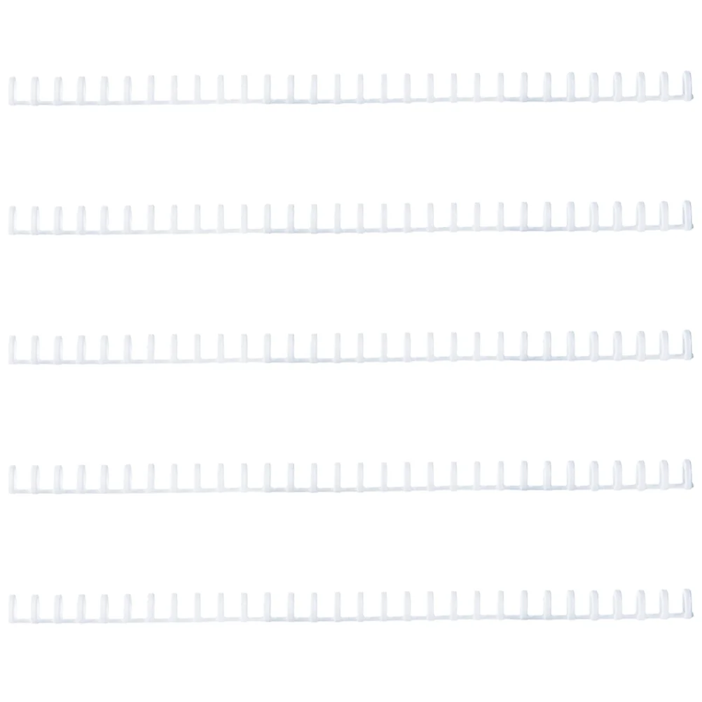 

5 Pcs Book Making Hinge for Notebook Cuttrable Black Books DIY Loose-leaf Multifunction