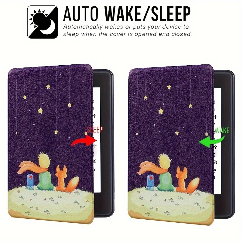 Premium Leather Smart Protective Case with Auto Wake/Sleep