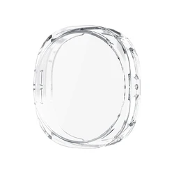 Full Coverage Protective Bumper Case - Soft TPU Watch Cover Accessory for Watch 8 44mm (7 Transparent)