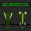 Cycling Reflective Vest High Visibility Safety Vest Outdoor Sports Running Cycling Reflective Vest with Pocket For Outdoor 5