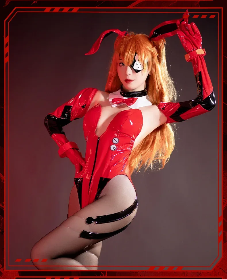Neon Genesis Evangelion: Asuka Langley Soryu | Pilot Suit Cosplay Costume 24 Neon Genesis Evangelion Asuka Langley Soryu Pilot Suit Cosplay Costume