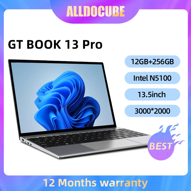 ALLDOCUBE GTBook 13 Pro ノートパソコン 3K解像度