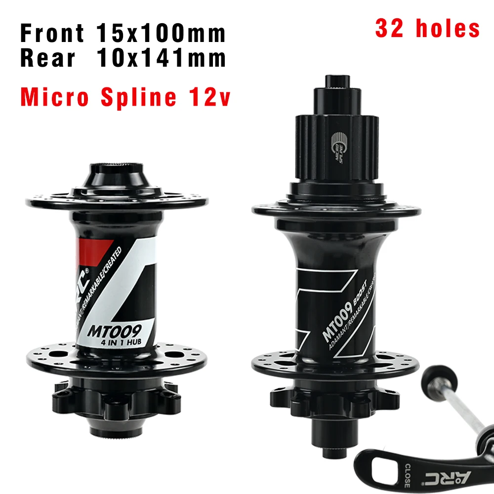 アーク009ブーストハブ15 × 110 12 × 148 10 × 141 mtbブーストハブ32