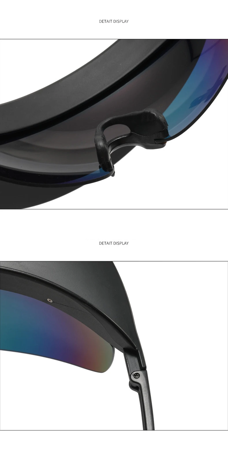 Lunettes de soleil de cyclisme oversized visière sport_voghion.com