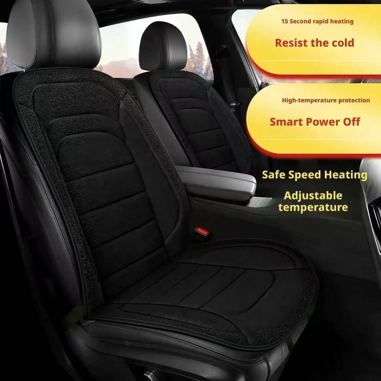 Car Heated Seat Cushion 12V Electric Heating