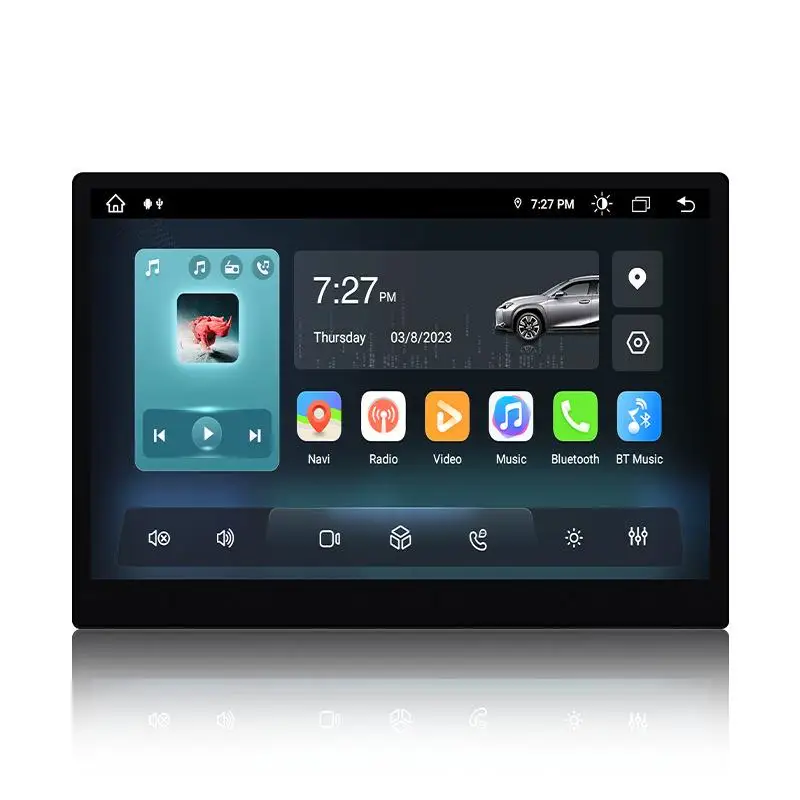 

Hot MTK8667 octa-core 12.2-inch hundred Android car navigation with CARPLAY with DSP