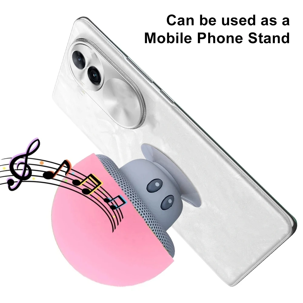 Mini Mushroom Bluetooth Speaker Creative Portable Smart Speaker for Phones Cross-border Cartoon Gift