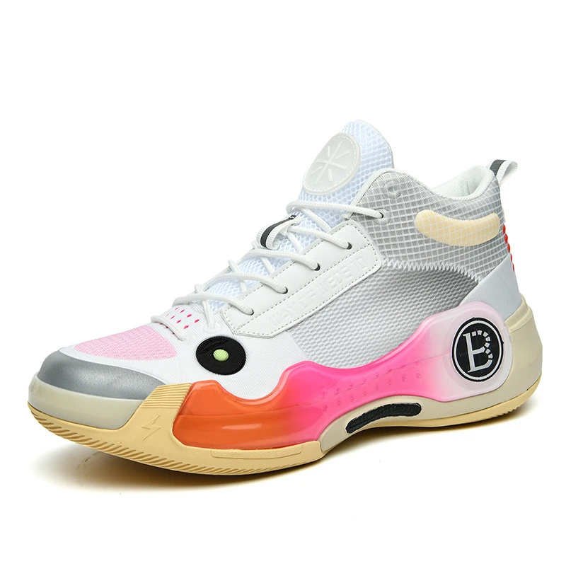 

KuBang Basketball shoes high - quality anti - slip wear - resistant shoes with friction sound actual sneakers Fashion classic