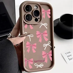 Charming Pink Bow Phone Case with Bowknot Design for Reno 11 Pro(4G 5G) (S21398)