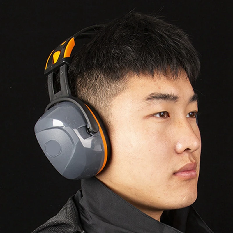 Protège-oreilles antibruit réutilisables - Casque insonorisé noir