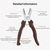Chestnut Shelling Scissors Multipurpose Nut and Chestnut Peeling Shears Nut Scissors for Cooking Experts Professional 2
