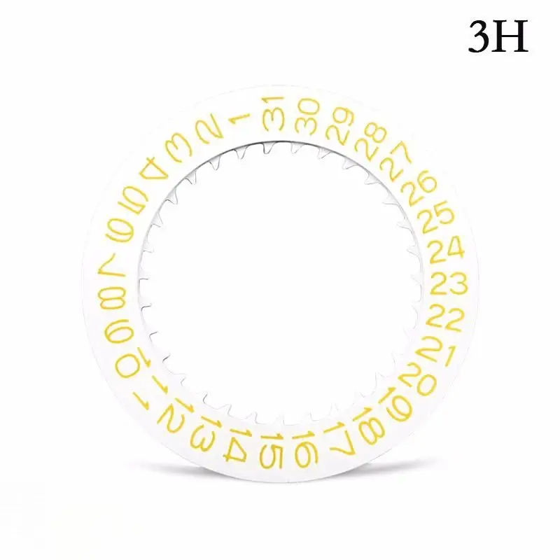 Multicolor Date Wheel Watch Calendar Disc for Versatile Clock Movements