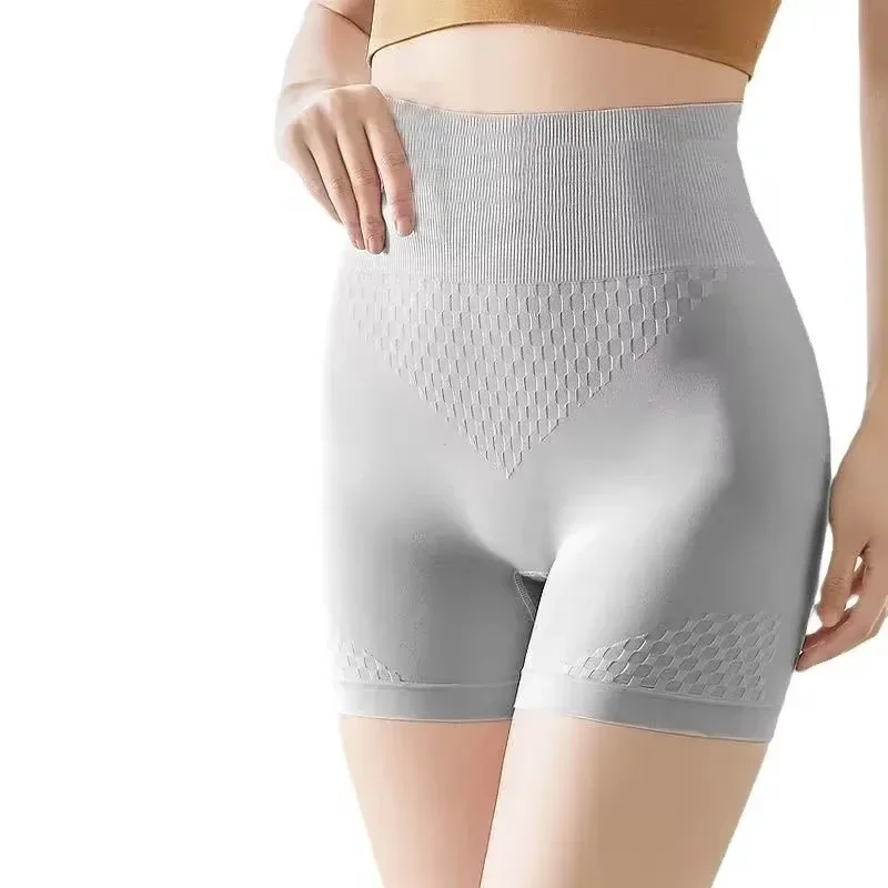 Women Safety Panties Boxers Underwear Anti Exposure Corset Pants L XL Black Skin Gray High Waist Ventilate Sports Fitness Yoga