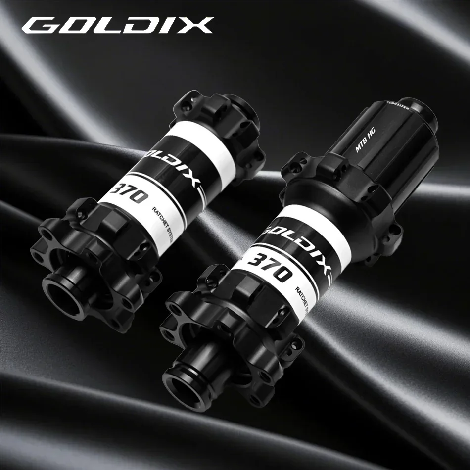 GOLDIX M370 MTB Hub: 28 - Hole, Sealed Bearing, 6 - Bolt Disc Brake, Straight Pull, 36T Ratchet, BOOST, HG/XD/MS