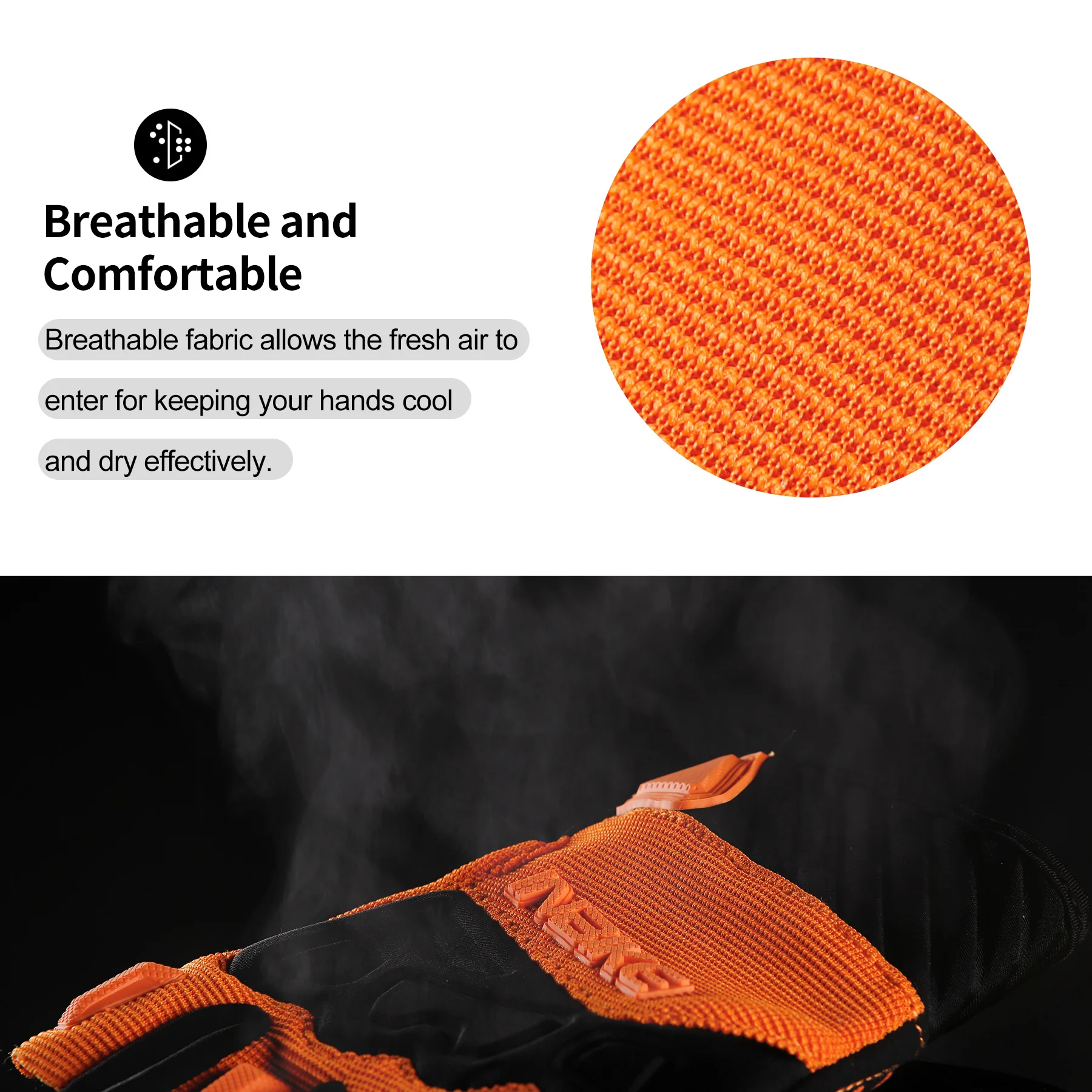 INBIKE Summer MTB Cycling Gloves Gel Padded Half Finger Bicycle Gloves for Men Breathable Outdoor Sport Bike Gloves Accessories 5