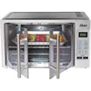 Oster Convection Oven, 8-in-1 Countertop Toaster Oven, XL Fits 2 16" Pizzas, Stainless Steel French Door 3