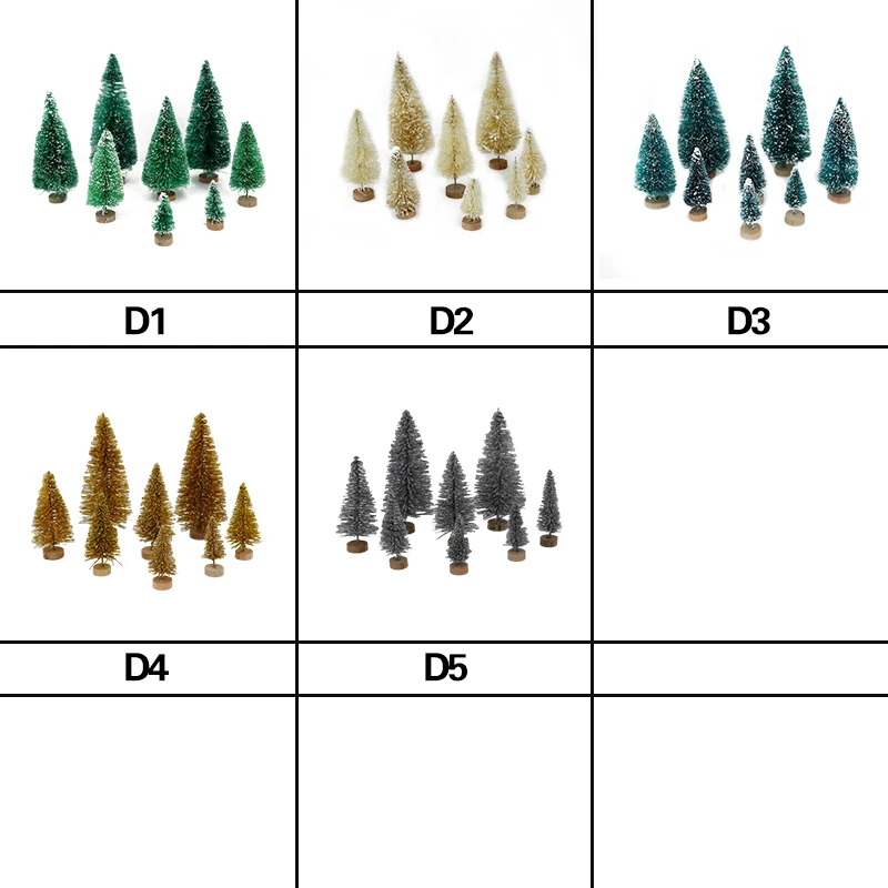 Mini Arbre Sapin Artificiel De Noêl Avec Lumières LED And Ornament