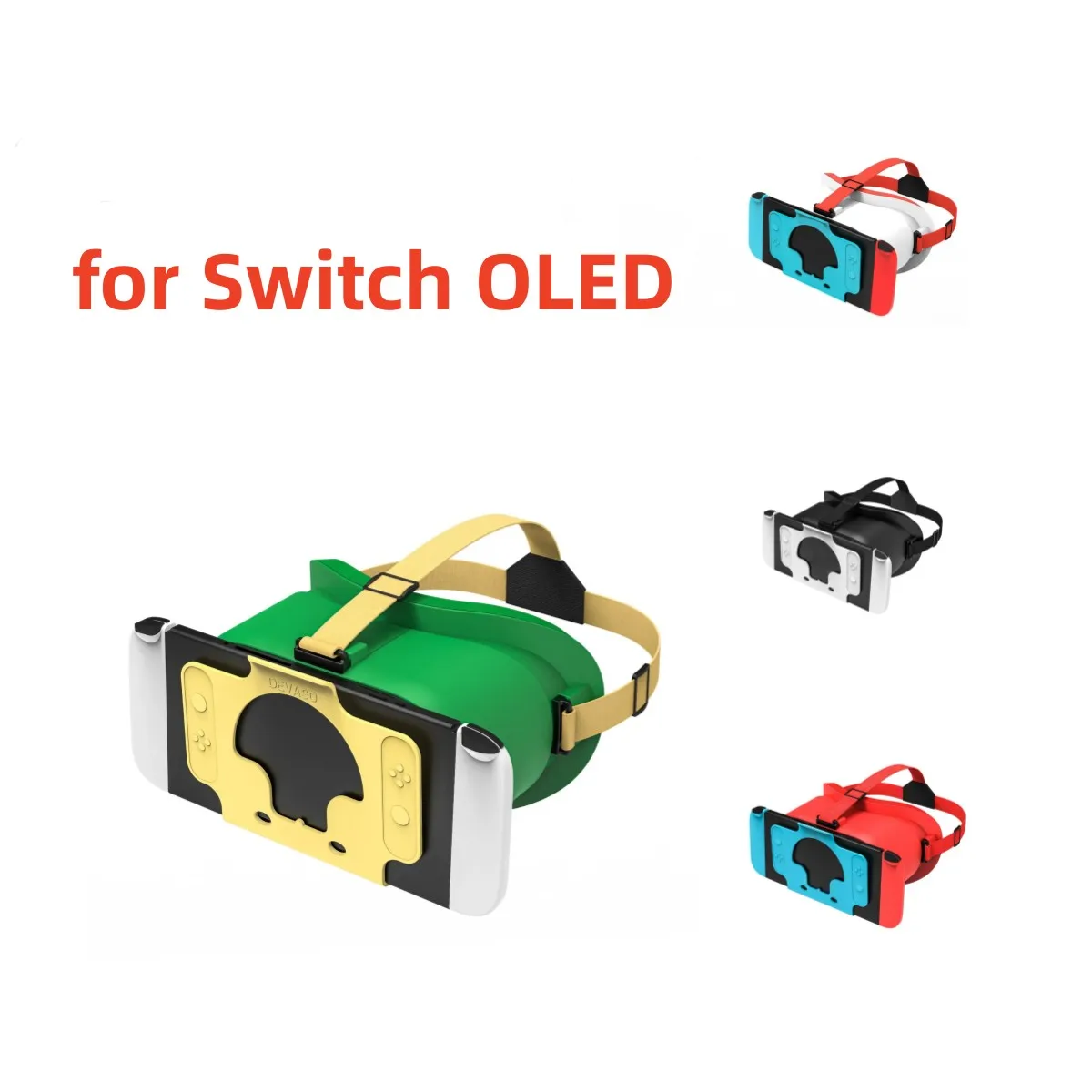 Sostituisci Le Cuffie Virtuali Per Switch Oled Glasses Vr Movie Adjustment Cuffie Per Realtà Virtuale 3D Vr Glasses Accessorio Di Gioco