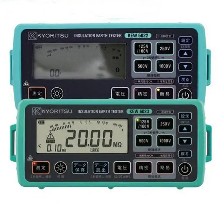

Kyoritsu KEW 6024PV PV Insulation Earth Tester