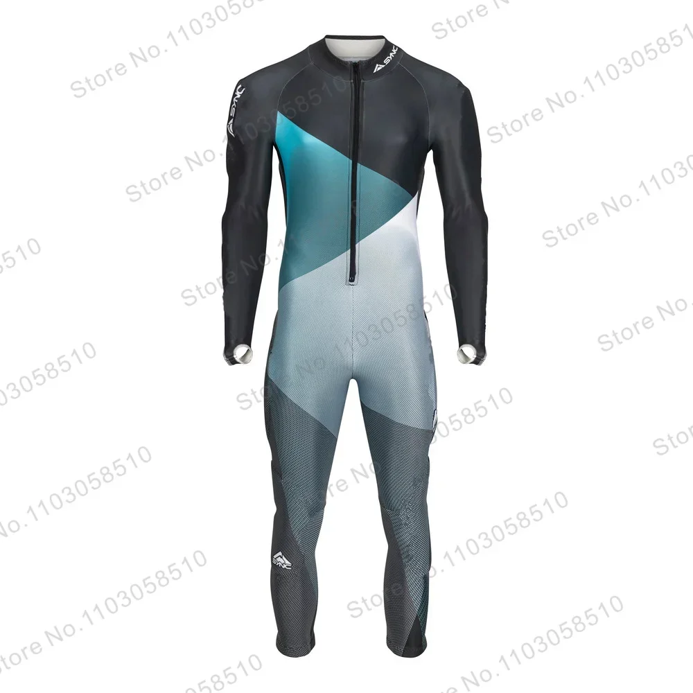 Winter Flansch Overalls Männer einteilige Ski anzüge Leistung Ski Race Anzug Snowboard Jumps uit Sport nicht gepolstert 2