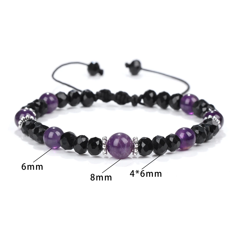Purple Amethyst Gemstone Bracelet at Rs 450/piece in Mumbai | ID:  23389634912