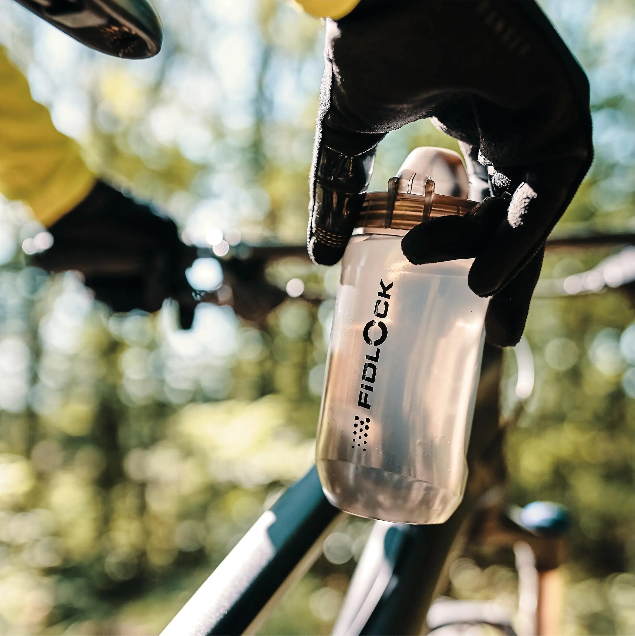 Fidlock Single Pot/Connettore Bottiglia D'Acqua A Sgancio Rapido Ufficiale Originale, Adatta Per Bici Da Strada E Da Montagna