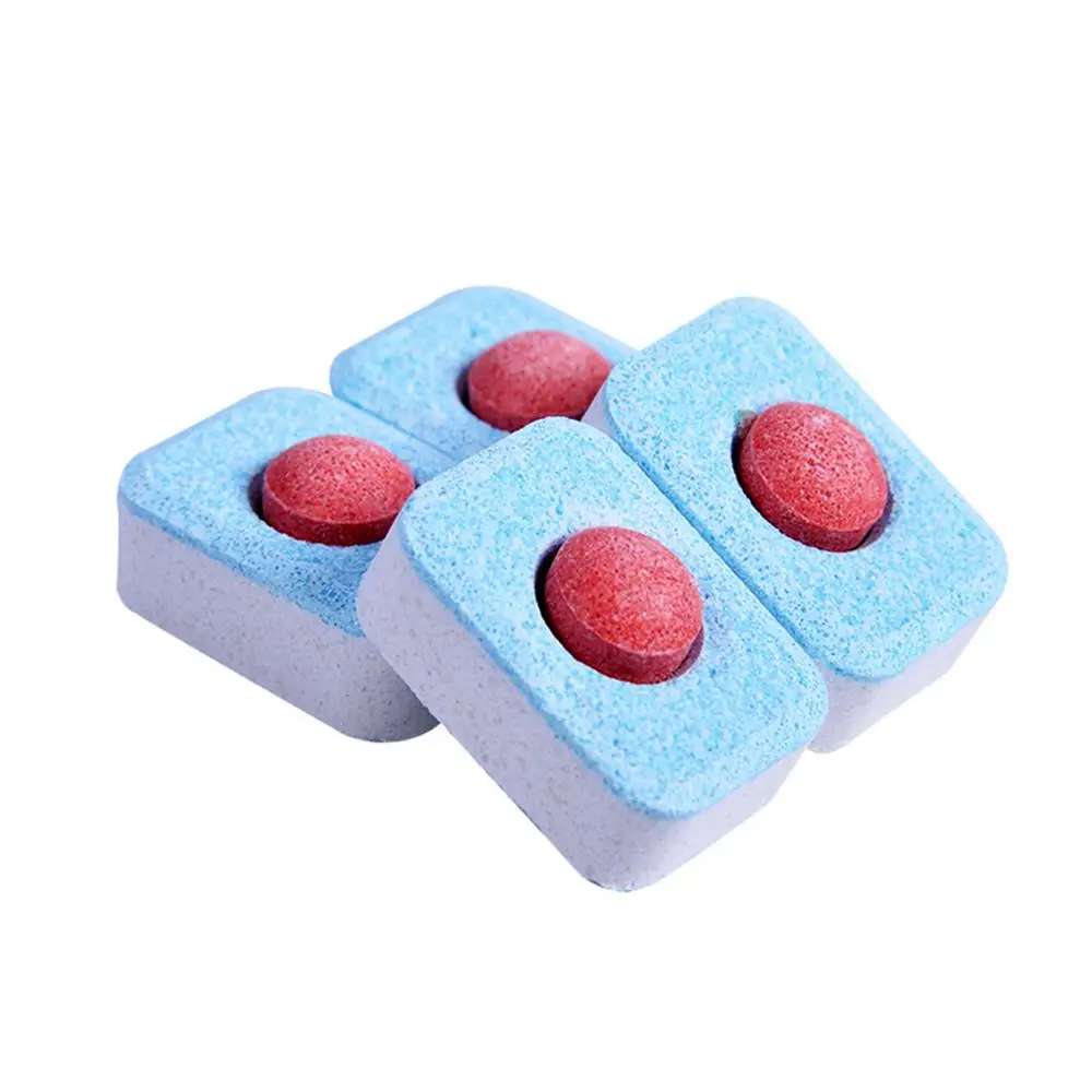 Dishwasher Detergent Concentration Rinse Block Powerful Ball Oil Cleaning Agent 1~10PCS Household Supplies Dishwasher Cleaner for dishwasher cleaner