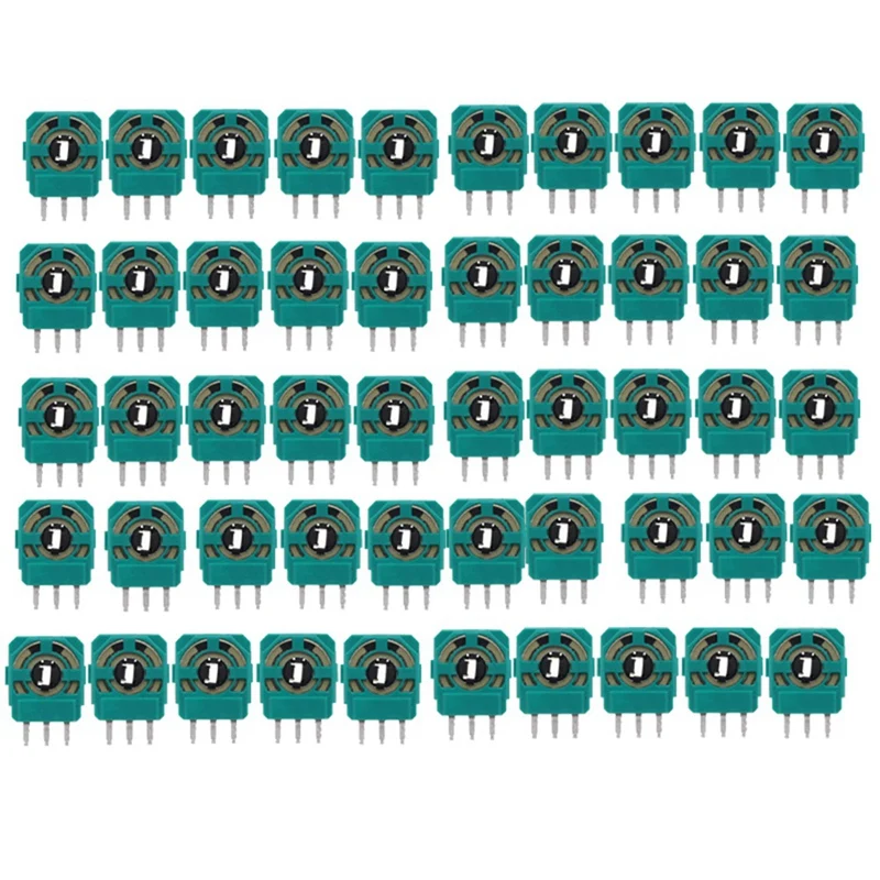 

50PCS Joystick Potentiometers Sensor Kit 10Kohn For PS4 XBOXONE Controller 3D Thumbstick Axis Resistors Replacement Repair Part
