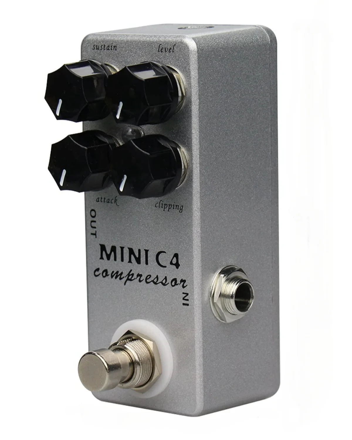 MOSKY Mini C4 Compressor Guitar Effect Pedal Metal Shell Pedal Effects True Bypass Guitar Parts Guitar Accessories 