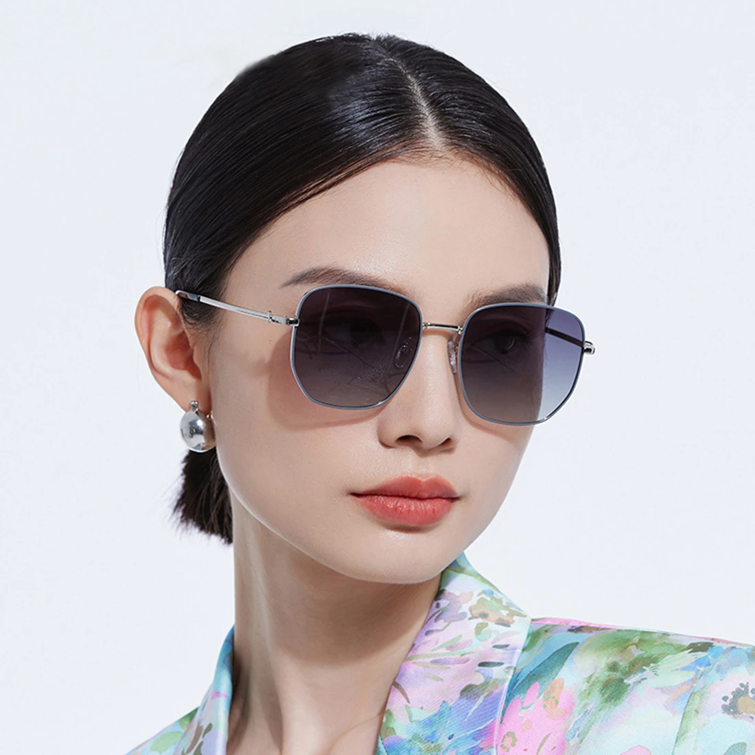 

Women's Large Frame Sunglasses Female Square Polarized TAC Sun Glasses Brand Design Mirror Driver Shades Oculos UV400