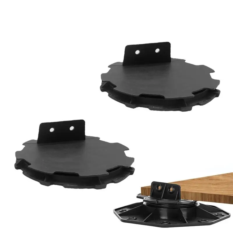 Pedestal Bearing Terrace Bearing Height-adjustable Slab Decking Boards WPC Wood 10-80mm 2pcs