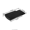 Sliding Coffee Maker Tray Mat Abs Base Sliding Shelf Countertop Storage Rolling Tray Kitchen Countertop Storage Mat with Wheels 6