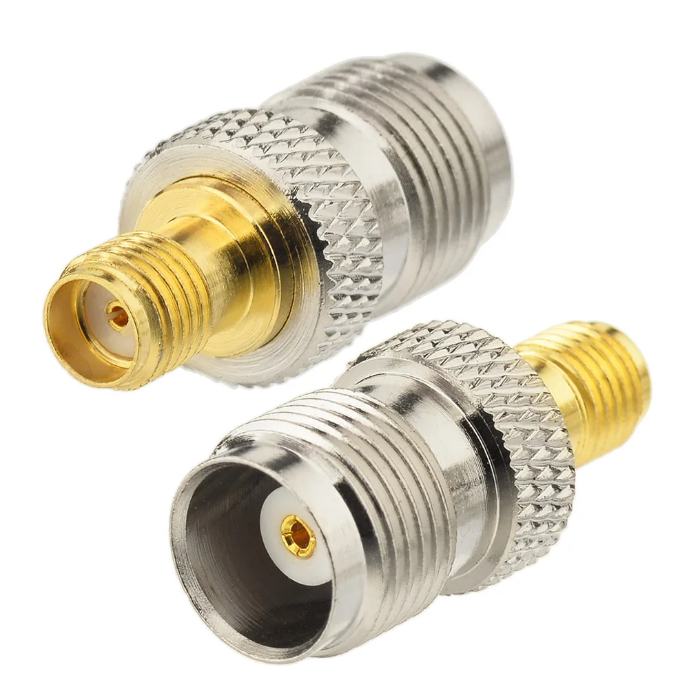 Superbat 5pcs SMA-TNC Adapter SMA Jack to TNC Female Straight RF Coaxial Connector for Electronic Components Market