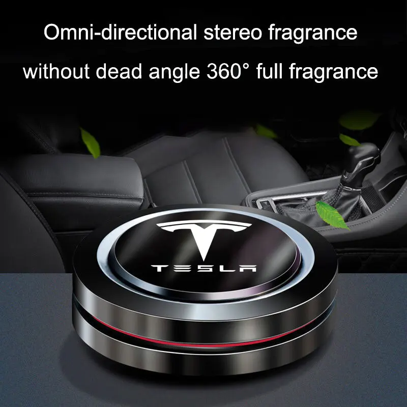 Car Flying Saucer Air Freshener Solid Aroma Perfume Diffuser Auto Perfume Aromatherapy for Tesla model 3 Y X S Accessories