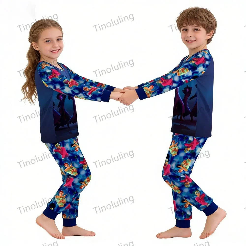 KPop Demon Hunters Huntrix Kids Pajamas Set Long Sleeve Girls Clothing 2pcs Children's Sleepwear Cartoon Boys Nightwear 3-14Y Saf41af248dbf445888fd37d20881fb15A