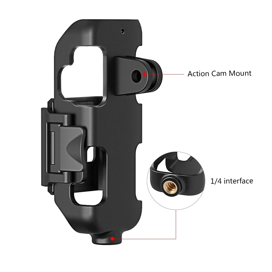 PULUZ Housing Shell Protective Cover Bracket Frame for DJI OSMO Pocket / Pocket 2