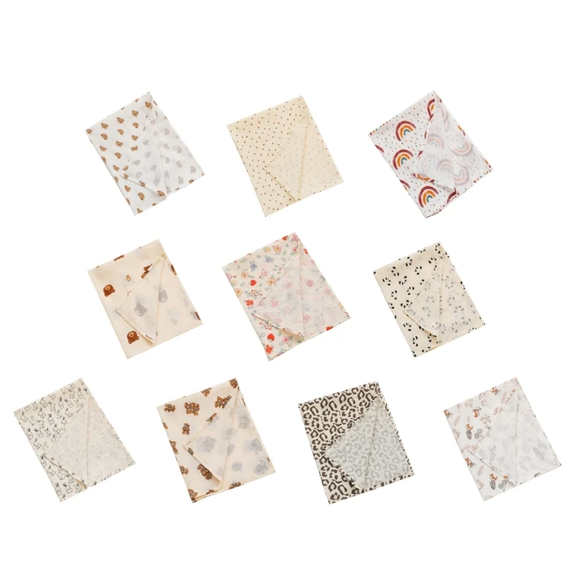 Upgraded Muslin Swaddle Blanket Receiving Blanket Swaddling Wrap for Boys & Girls Baby Essential Birthday Wrap Durable