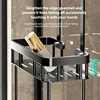 Bathroom Storage Rack Over The Door Shower Caddy Bathroom Hanging Shelf Double Layer Shower Shelf Bathroom Caddy Organizer 5