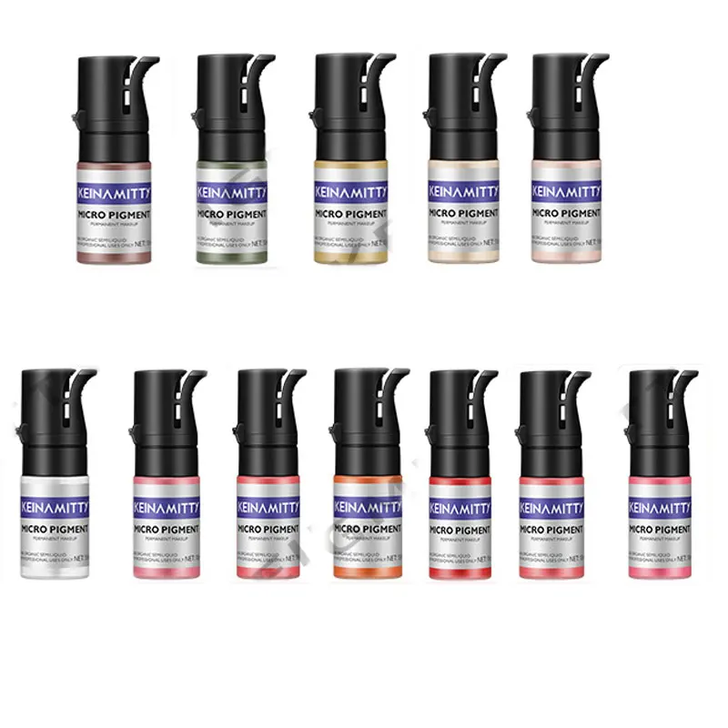 

Pigments For Micropigmentation 18ml Lip tint Tattoo Ink Microblading accessories Art Makeup Pigment for Eyebrow Eyeliner Lips