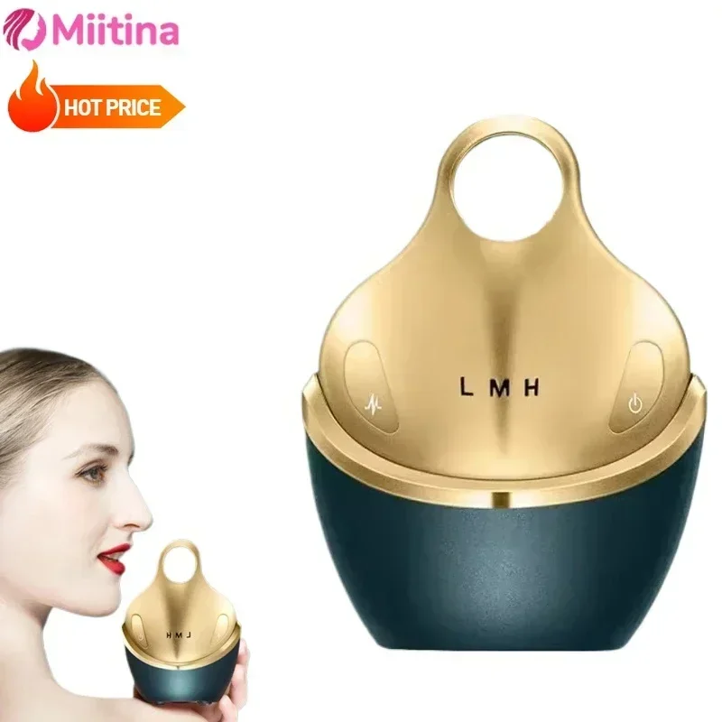 Facial Massager Facial Massage Instrument Beauty Instrument EMS 5 in 1 Facial Massager 4D Massage Head Home Use Facial Device Promote Face Cream Absorption Beauty Tool 5 Light Color Modes