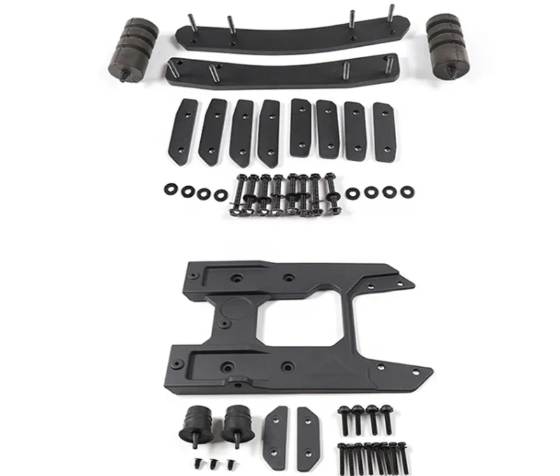

Spare Tire Carrier Tailgate Bracket for 2018-2021 Jeep JL Wrangler Hinge Reinforcement Kits Accommodates 35" Tires
