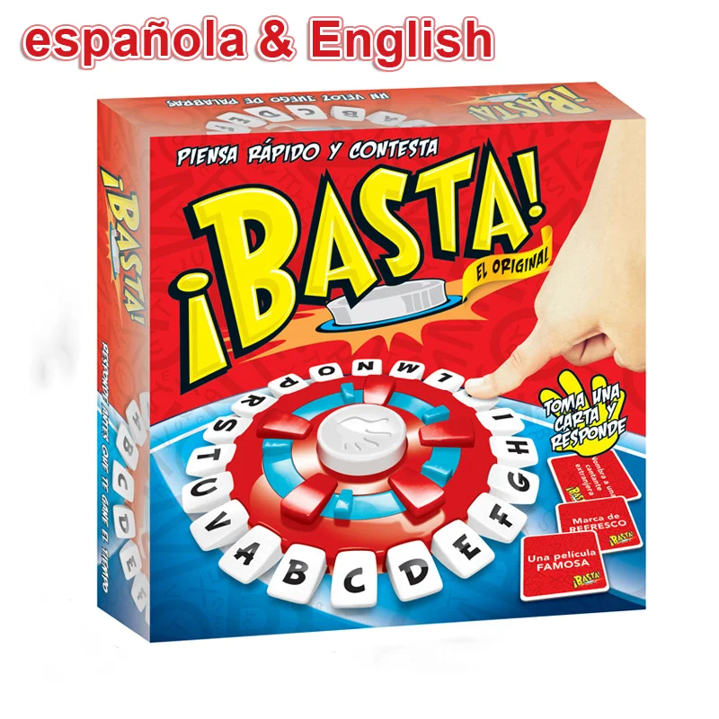 Board Game Spanish Think Words Tapple Multi Person Interaction Role-playing Games Fast Pace Portable Suitable for All Age
