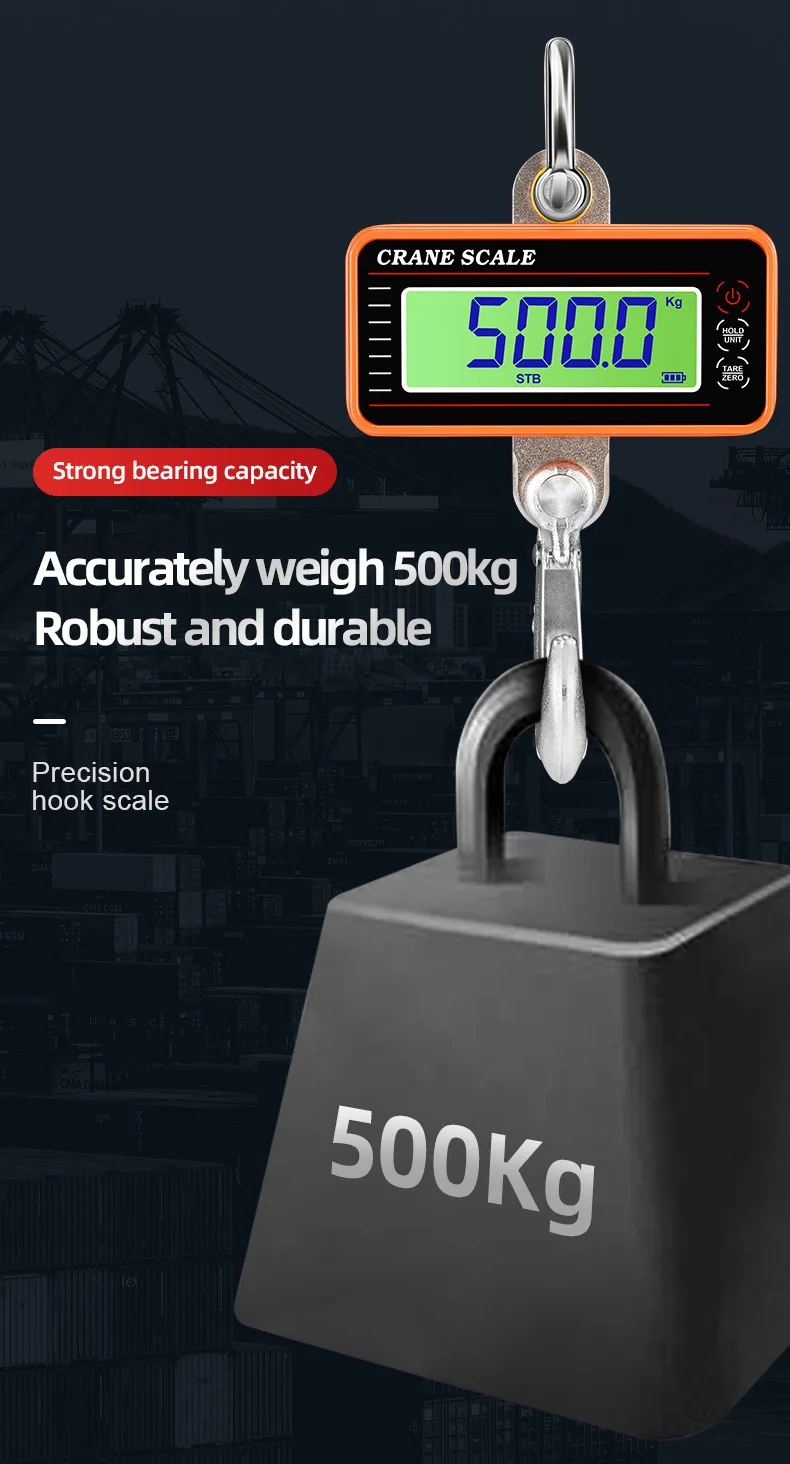 New Handheld Hanging Scale Wireless Electronic Hanging Scale High Precision Port