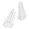 2 Pcs Silicone Molds Shaped Growth Vegetable Shaping Mould Plastic Cucumber Fruit Accessories Child 1