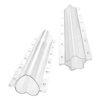 2 Pcs Silicone Molds Shaped Growth Vegetable Shaping Mould Plastic Cucumber Fruit Accessories Child 1