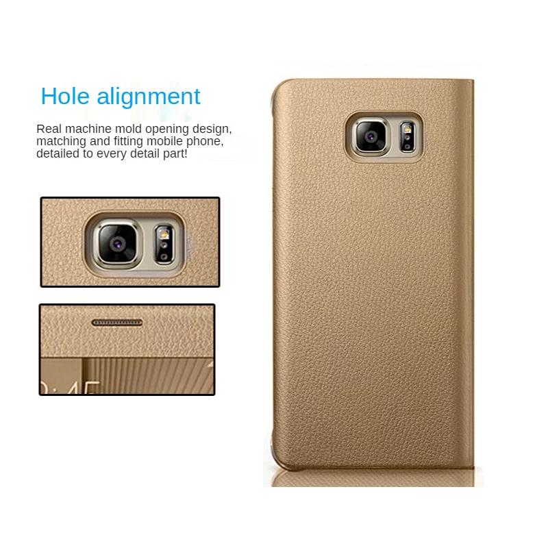 Flip Cover Leather Phone Case For Samsung Galaxy J7 J5 J3 J2 J1 2018 2017 2016 2015 Pro Grand Prime  G530 G710 Case View Window cute phone cases for samsung 